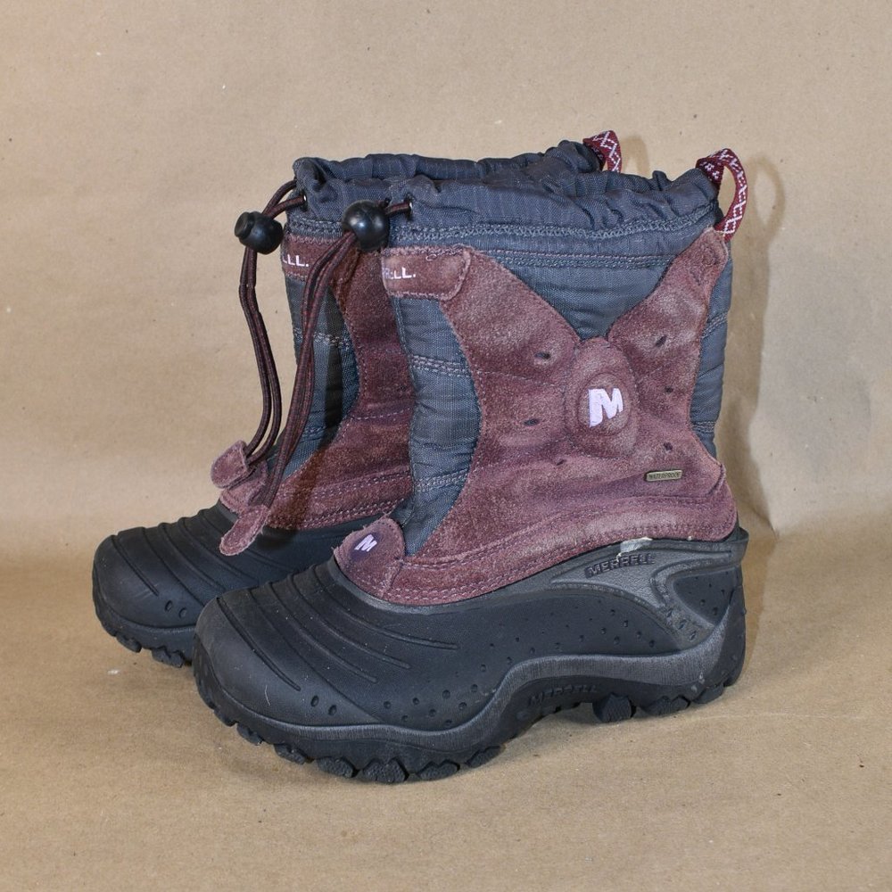 * MERRELL Snow Burst High Kids Insulated Boot 10